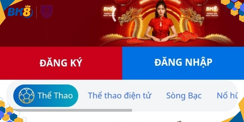 Chọn tham gia vào BK8 ngay