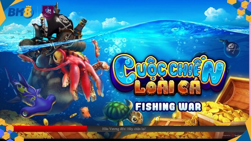 Fishing War - tựa game bắn cá đáng chơi tại Spadegaming